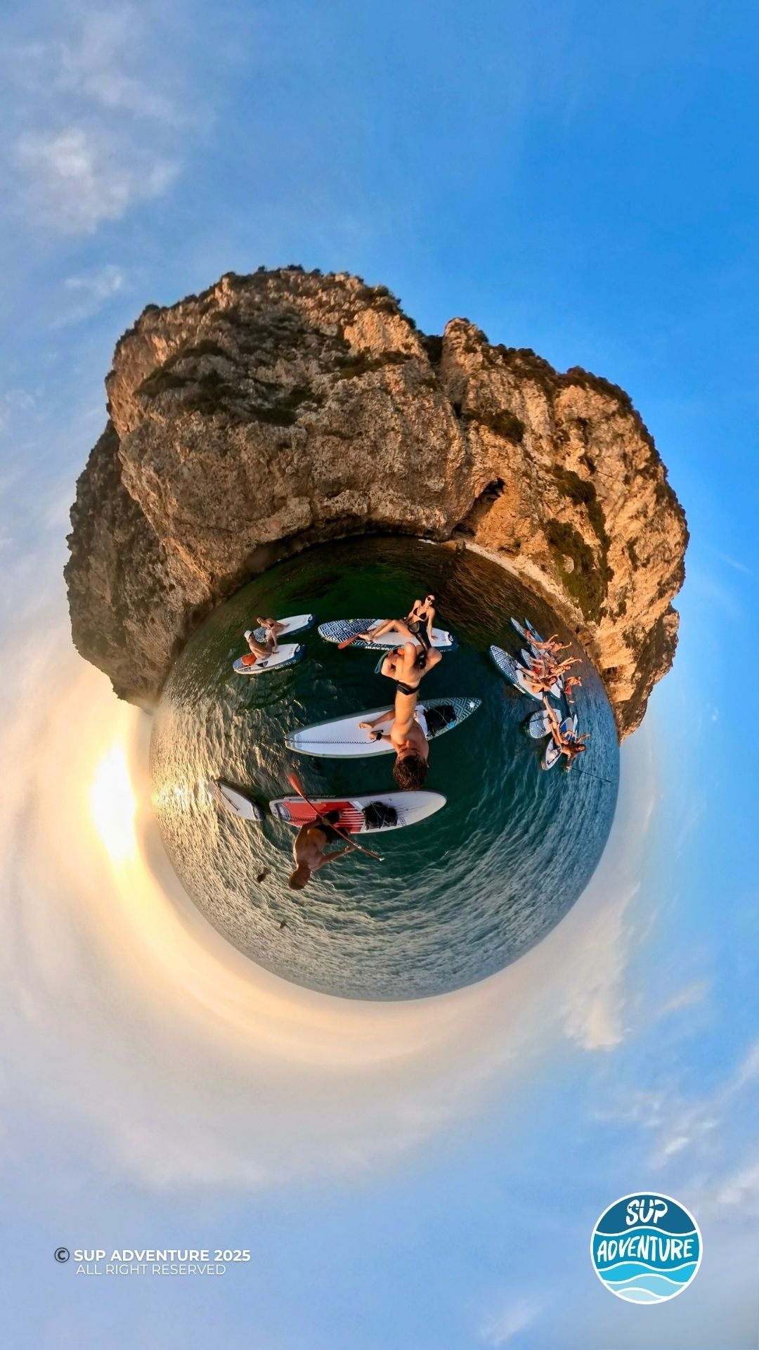 SUP TOUR CIRCEO al tramonto con aperitivo