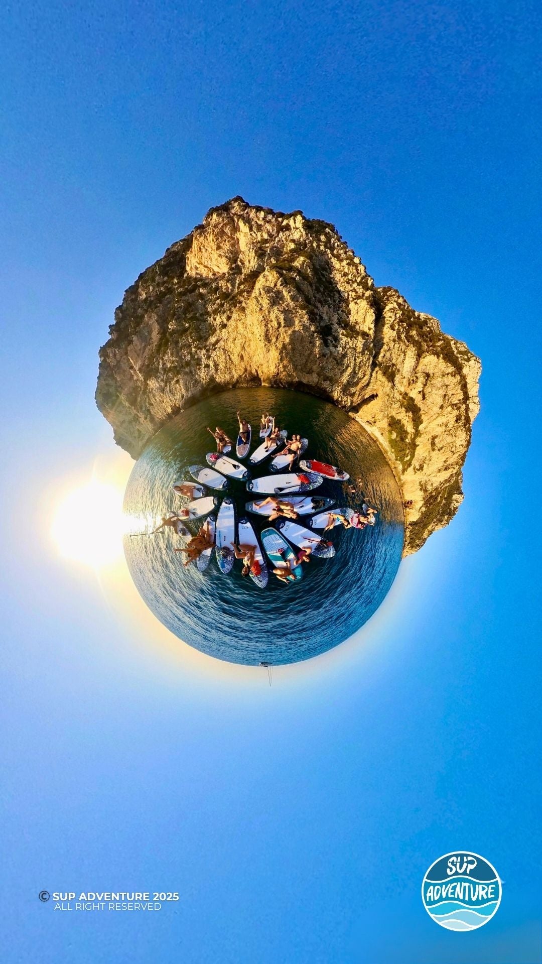 SUP TOUR CIRCEO al tramonto con aperitivo