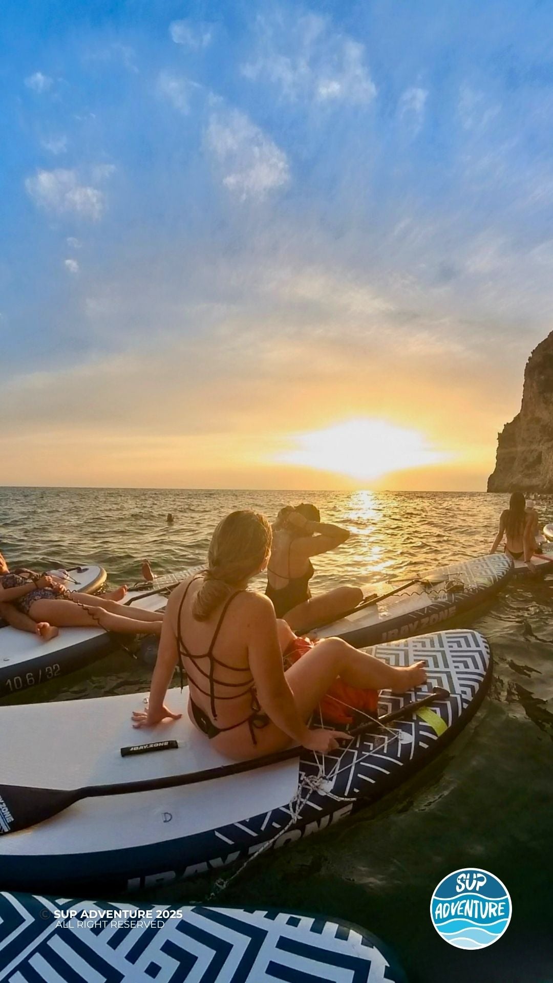SUP TOUR CIRCEO al tramonto con aperitivo